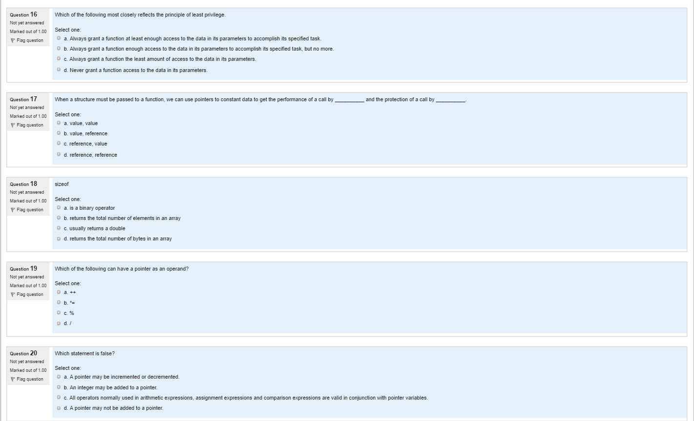 Solved Question 1 Answer saved Marked out of 1.00 P Flag | Chegg.com