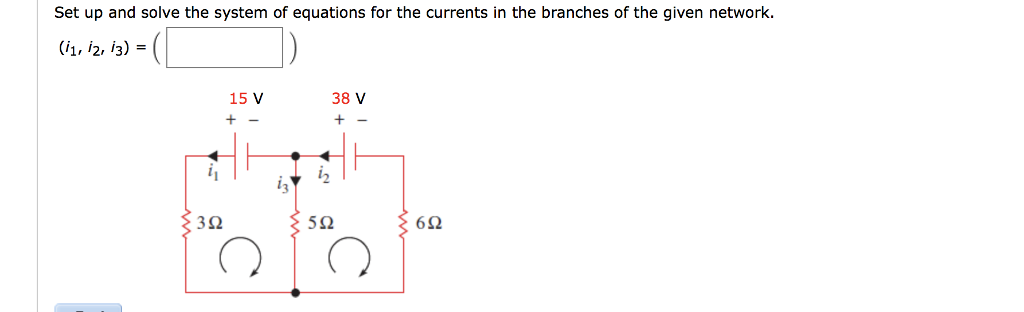 Solved Set up and solve the system of equations for the | Chegg.com