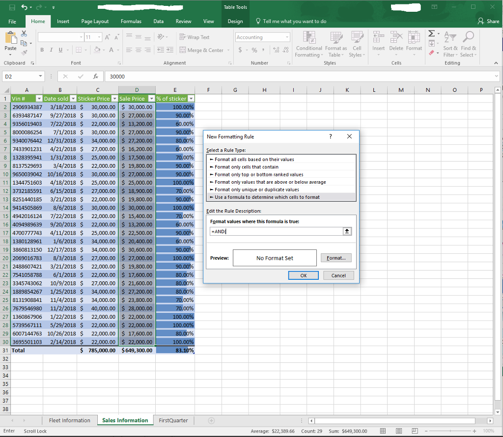 Solved I need help for typing the formula in the excel | Chegg.com