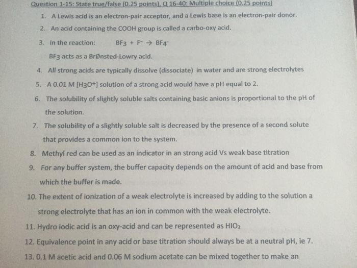 Solved a lewis acid is an electron pair acceptor and a chegg