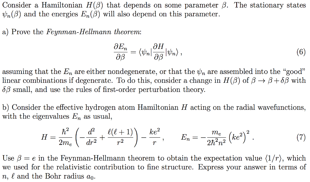 Solved Consider a Hamiltonian H(3) that depends on some | Chegg.com