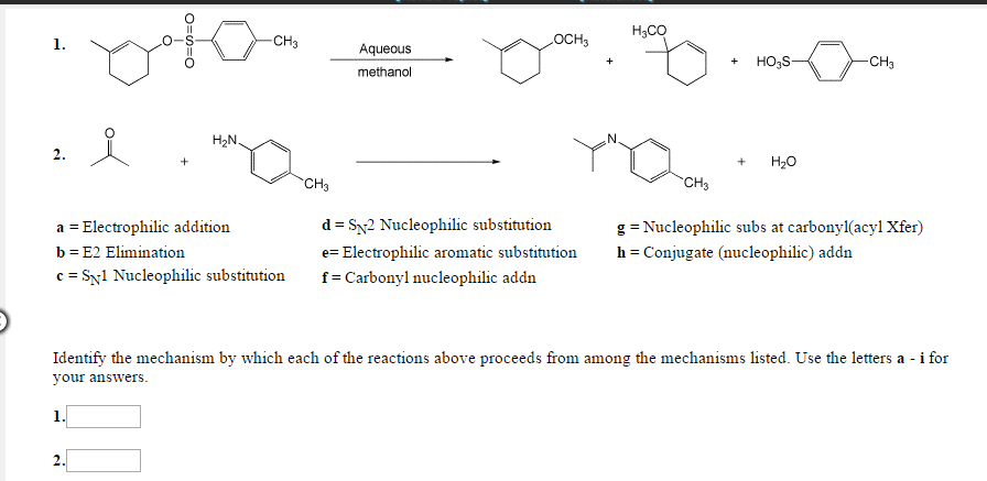 Solved H Co Och3 O-s Ch Aqueous Ch Ho3s Methanol H2n H20 Ch 