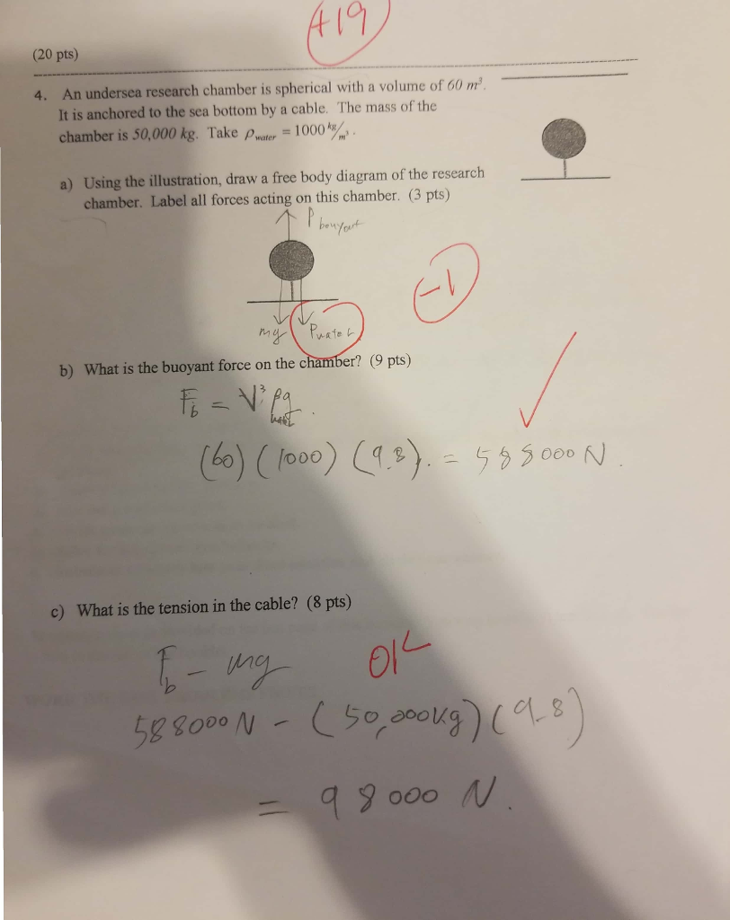 Solved (20 pts) A child throws a ball with an initial speed