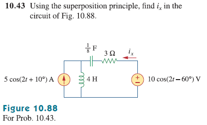 circuits superposition principle