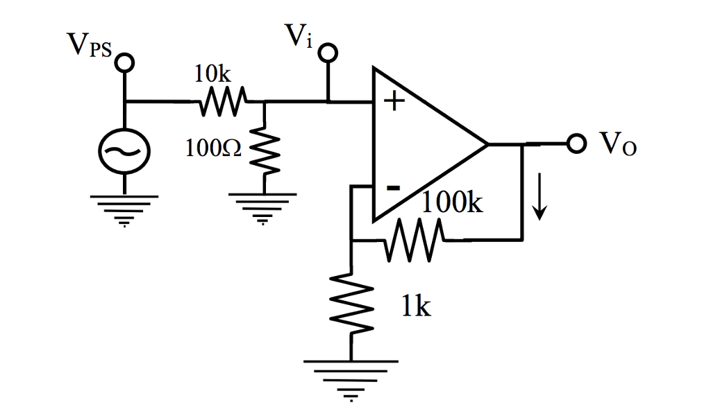 Solved Write the equation for VO, and make a sketch of your | Chegg.com