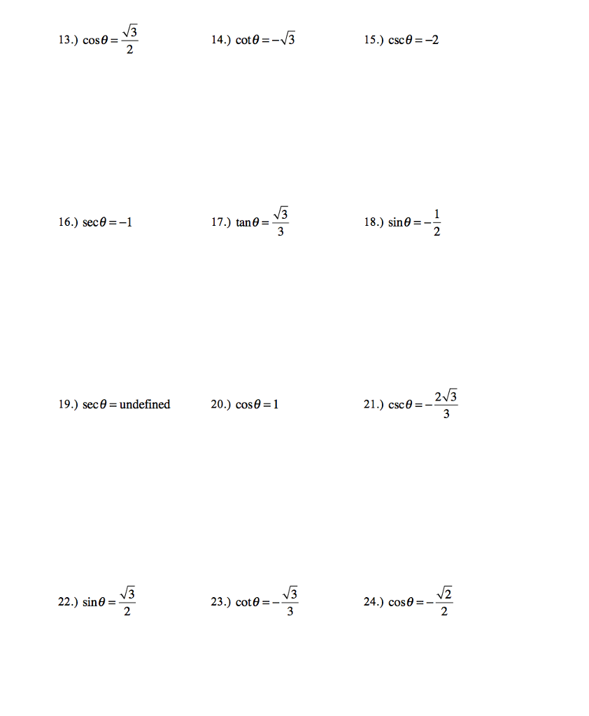 2 root 3 cos theta is equal to tan theta