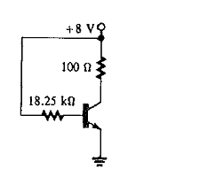 Solved The silicon transistor shown in Figure 4-66 has the | Chegg.com