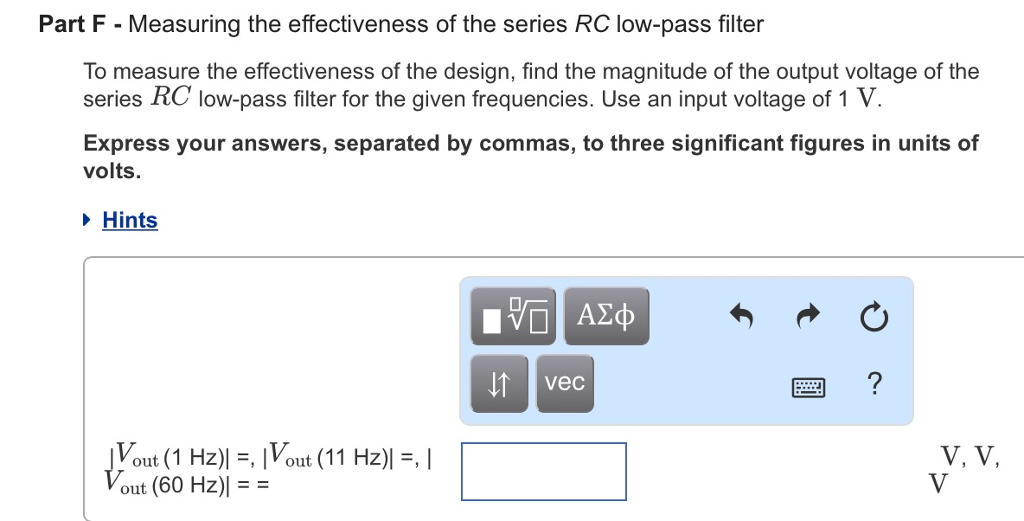 Solved Analysis And Design Of Low Pass Filters Part C Chegg Solved Analysis And Design Of Low Pass Filters Part C Chegg