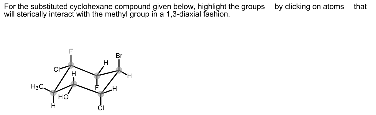 Solved For The Substituted Cyclohexane Compound Given Below, 