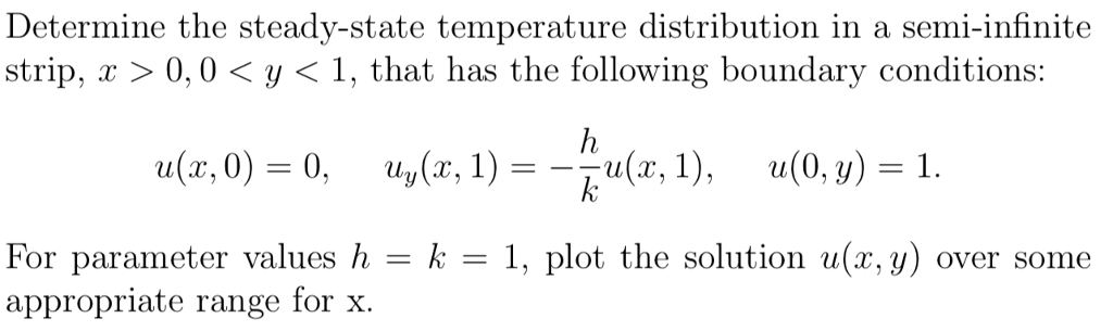 Solved Determine the steady-state temperature distribution | Chegg.com