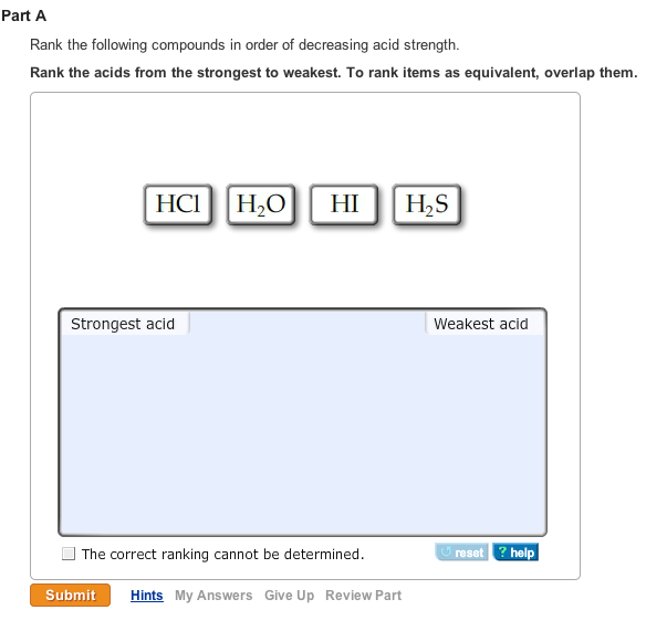 Solved: Rank The Following Compounds In Order Of Decreasin... | Chegg.com