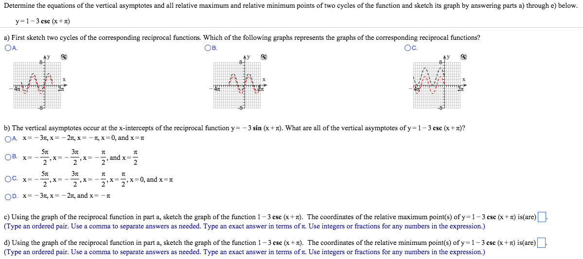 Relative Minimum Points