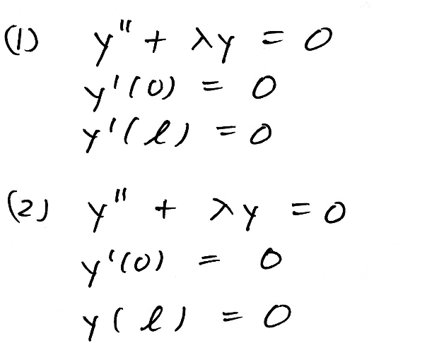 Solved find the eigenvalue and eigenfunction of each of the | Chegg.com