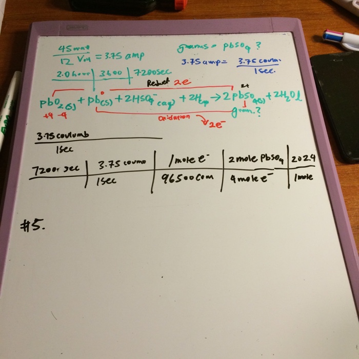 Solved Trying to solve this electrochemistry problem with