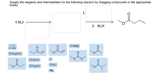 Supply the reagents and intermediates for the | Chegg.com