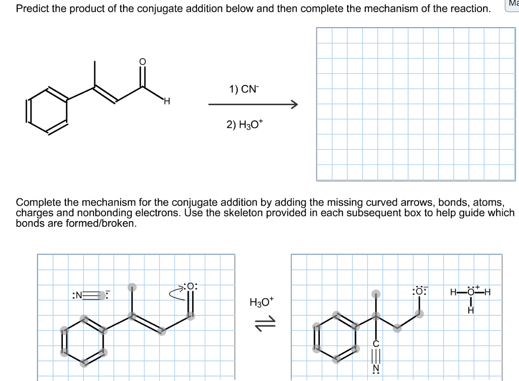 Solved Predict the product of the conjugate addition below | Chegg.com