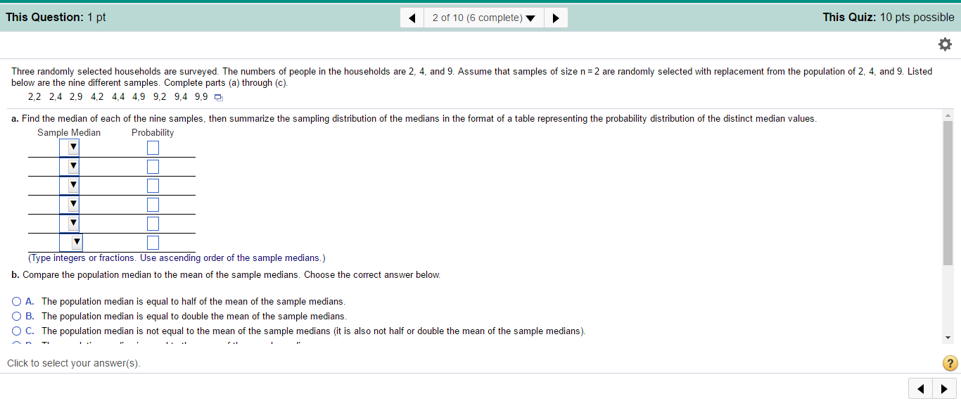 Solved Three randomly selected households are surveyed. The