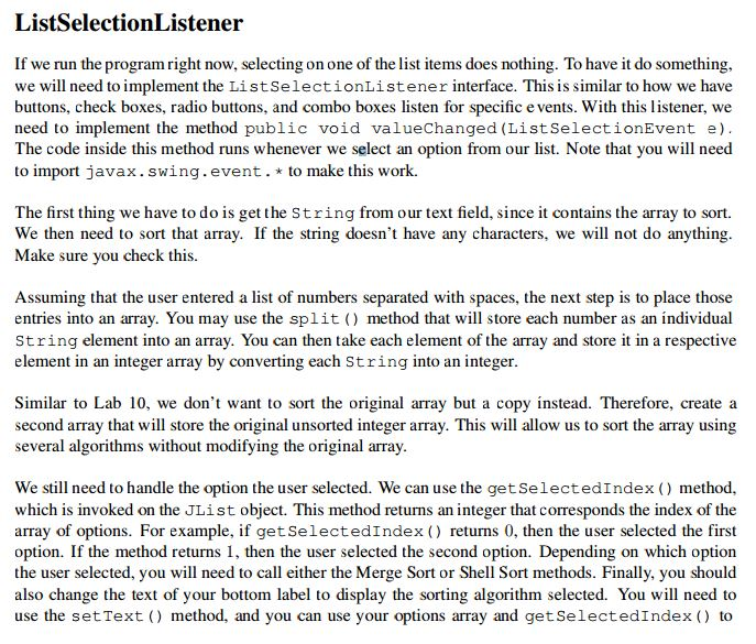 java-help-with-listselection-listener-and-displaying-chegg