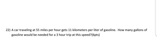 22 miles per hour in outlet km