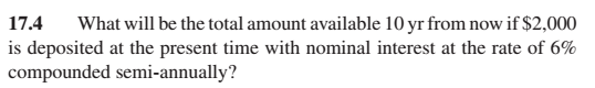 Solved What will be the total amount available 10 yr from | Chegg.com