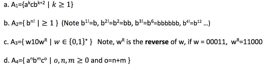 Solved Use the Pumping Lemma to show that the following | Chegg.com