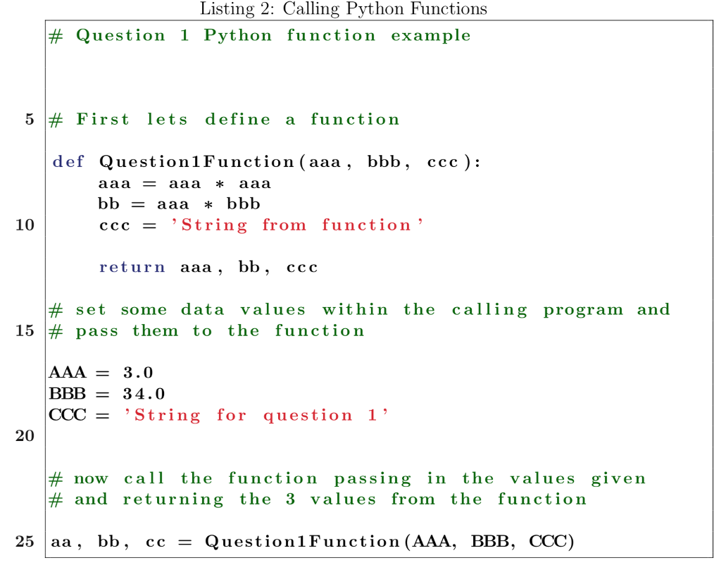 Call python from c