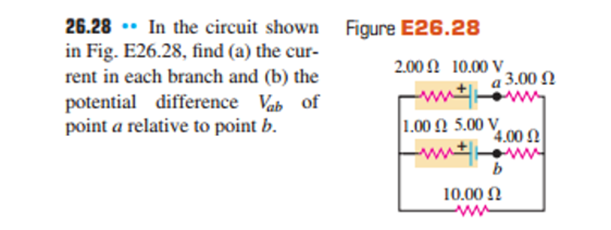 Potential Difference In A Circuit
