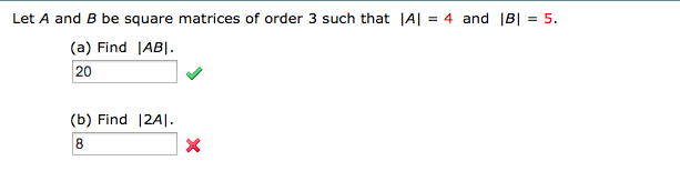 Solved 5 Let A And B Be Square Matrices Of Order 3 Such