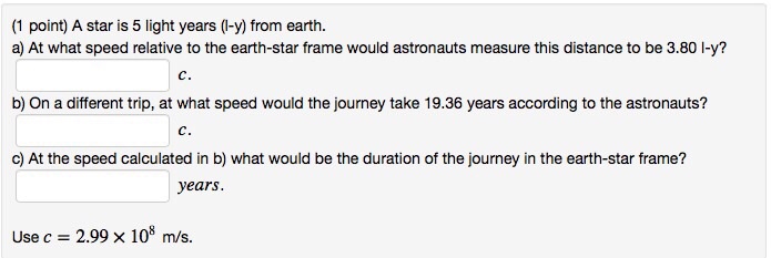 solved-a-star-is-5-light-years-l-y-from-earth-at-what-chegg