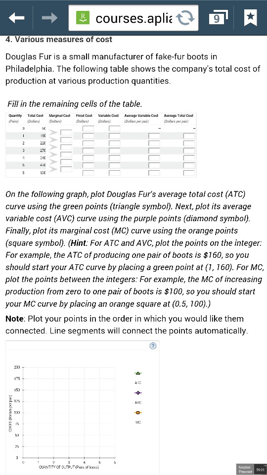 1. Definition of economic costs Sean lives in