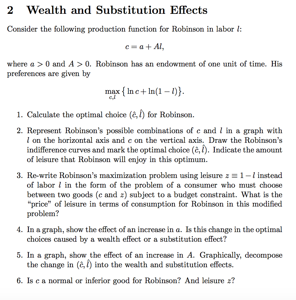 Solved Consider the following production function for | Chegg.com