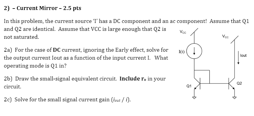 Solved In this problem, the current source 'I' has a DC | Chegg.com