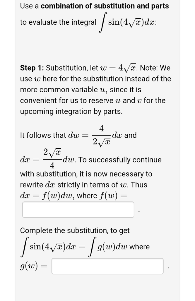 solved-use-a-combination-of-substitution-and-parts-to-chegg