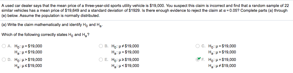 a-used-car-dealer-says-that-the-mean-price-of-a-th-chegg