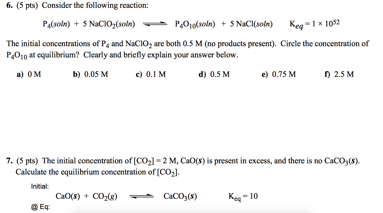 Solved Consider the following reaction: P4(soln) + 5 | Chegg.com