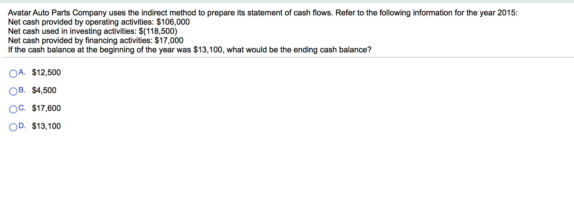 Solved The matching principle states that financial | Chegg.com