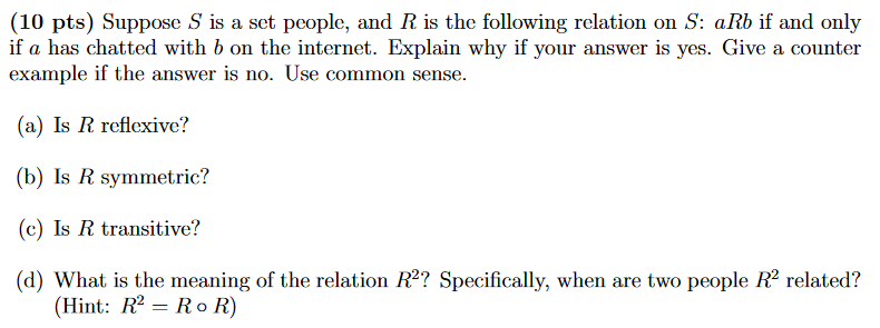 Solved (7) DISCRETE MATH: Hey! Please Help Me To Answer This | Chegg.com