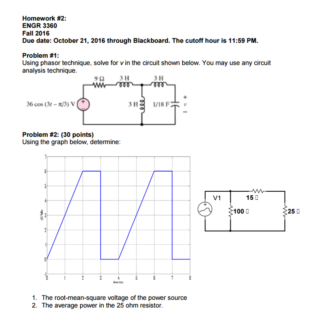 Solved Problem #3: The Switch In The Circuit Shown Has Been | Chegg.com