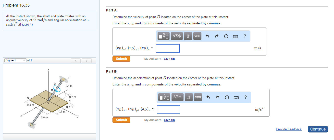Solved Determine the velocity of point D located on the | Chegg.com