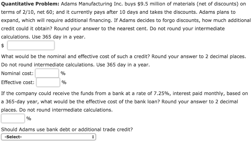 solved-quantitative-problem-adams-manufacturing-inc-buys-chegg