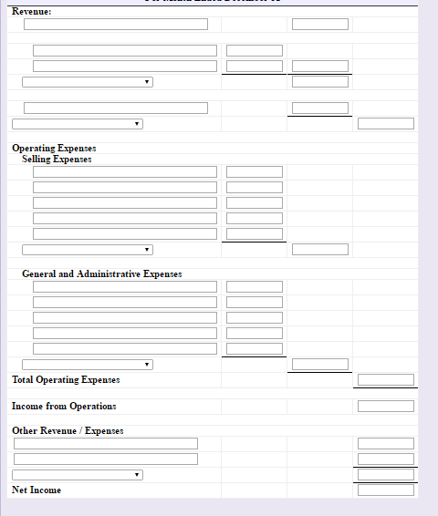 selling expenses vs general and administrative expenses
