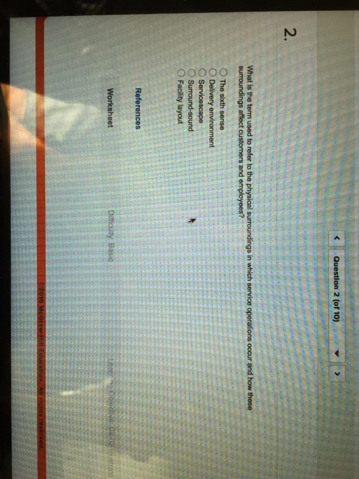 Solved What Is The Term Used To Refer To The Physical Chegg