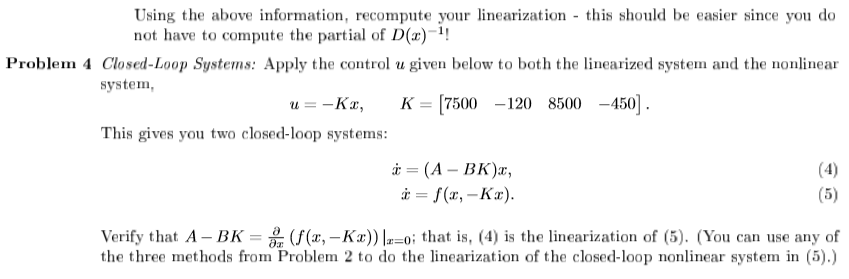 Problem1 Nonlinear State-Space Model: Construct a | Chegg.com