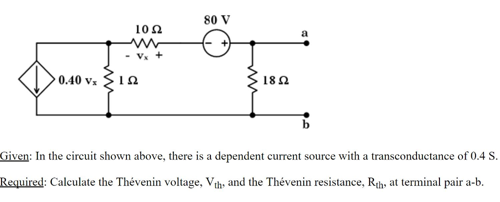 Solved Given: In the circuit shown above, there is a | Chegg.com