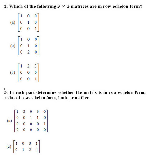 Solved Which of the following 3X3 matrices are in Chegg