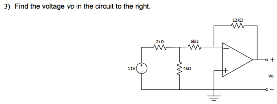 Solved Find the voltage V0 in the circuit to the right. | Chegg.com