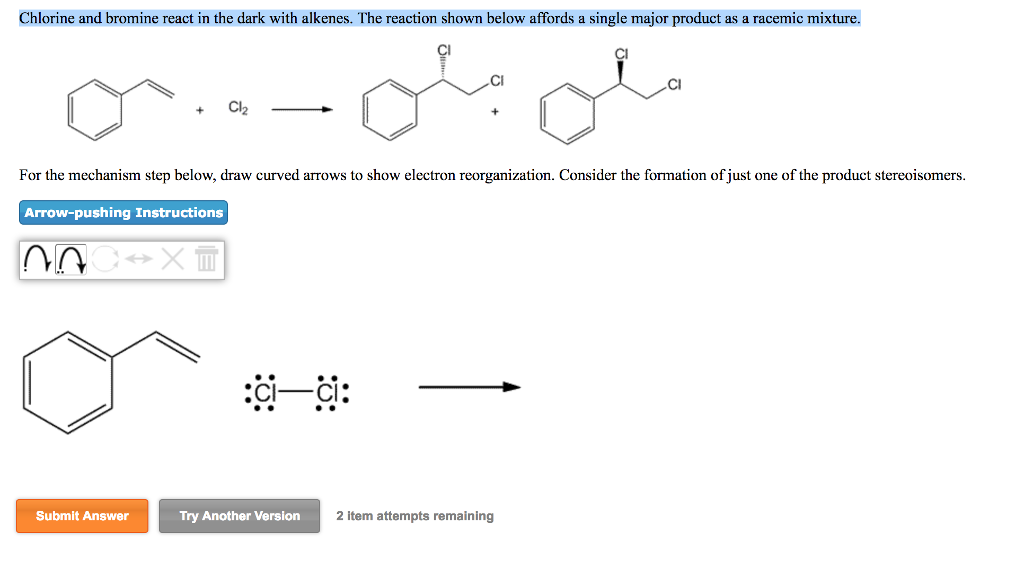 chlorine and bromine