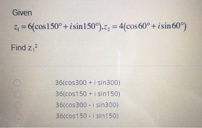 Solved what is the absolute value of a complex number z a chegg