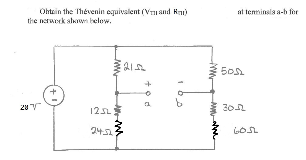 Solved Obtain the Thevenin equivalent (V_TH and R_TH) at | Chegg.com