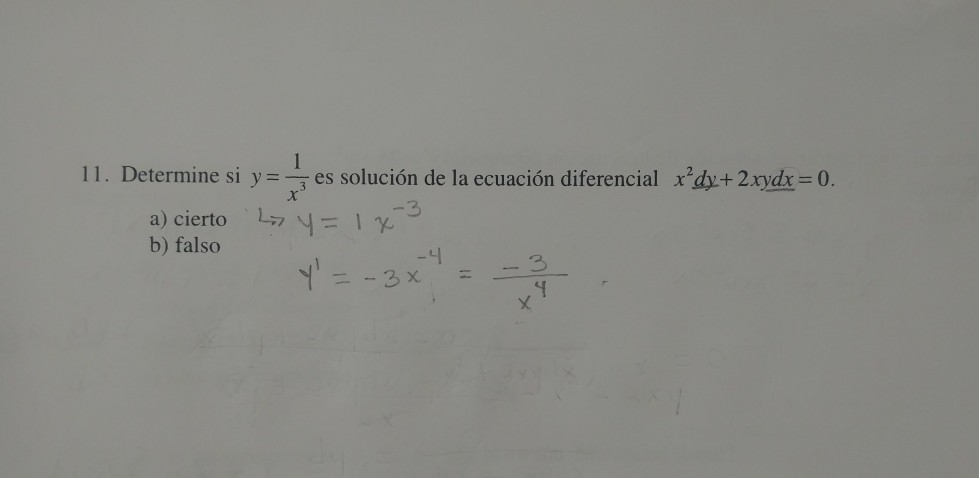 solved-determine-if-y-is-a-solution-of-the-differential-chegg